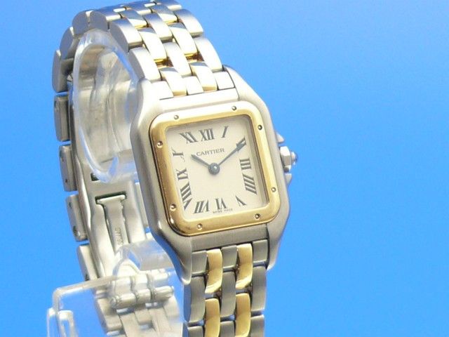 Cartier Panthere Stahl/Gold Damen