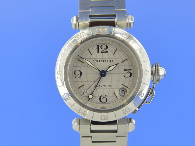 Cartier Pasha GMT 35 mm Automatik
