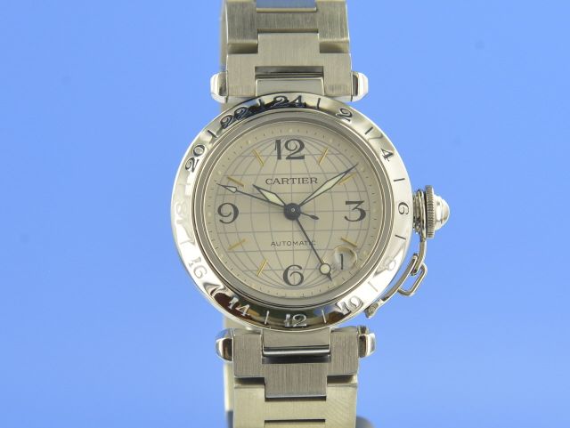 Cartier Pasha GMT 35 mm Automatik
