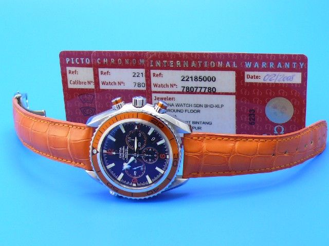 Omega Seamaster Planet Ocean Chronograph
