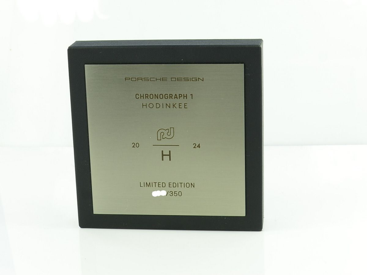 Porsche Design Chronograph 1 - Hodinkee 2024 Limited Edition Titan