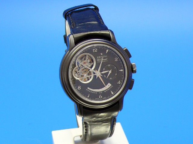 Zenith El Primero Chronomaster T Open - Black PVD LP.11.200