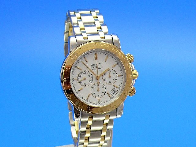 Zenith El Primero Rainbow Chronograph Stahl/Gold