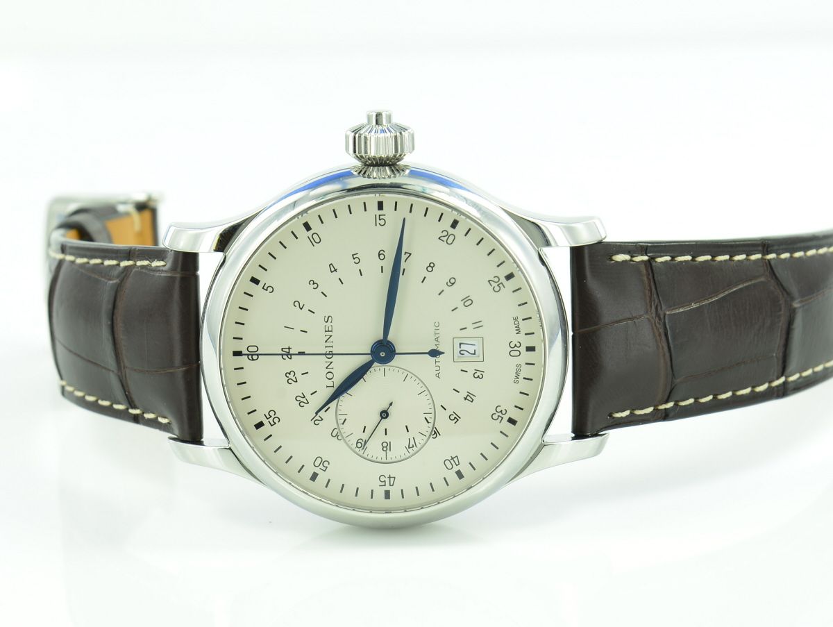 Longines Twenty-Four Hours Single Pusher Chronograph L2.797.4
