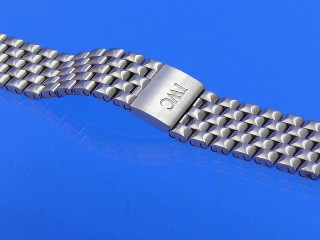 IWC Edelstahlband, 19 mm, Pyramidenband fr Ref. 3253