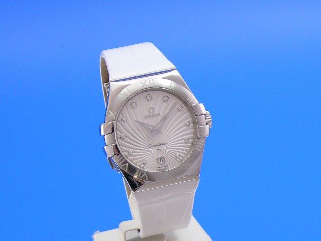 Omega Constellation Quartz 35mm  Diamands