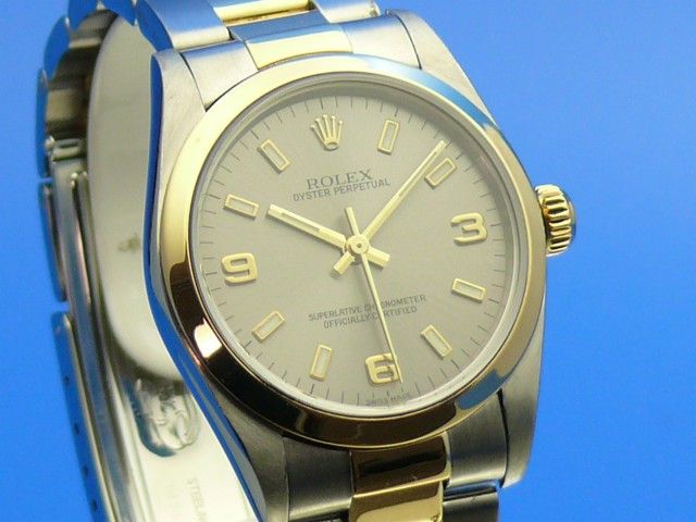 ROLEX OYSTER Perpetual Stahl/Gold Medium
