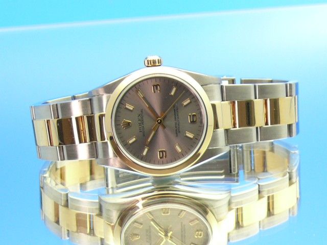ROLEX OYSTER Perpetual Stahl/Gold Medium