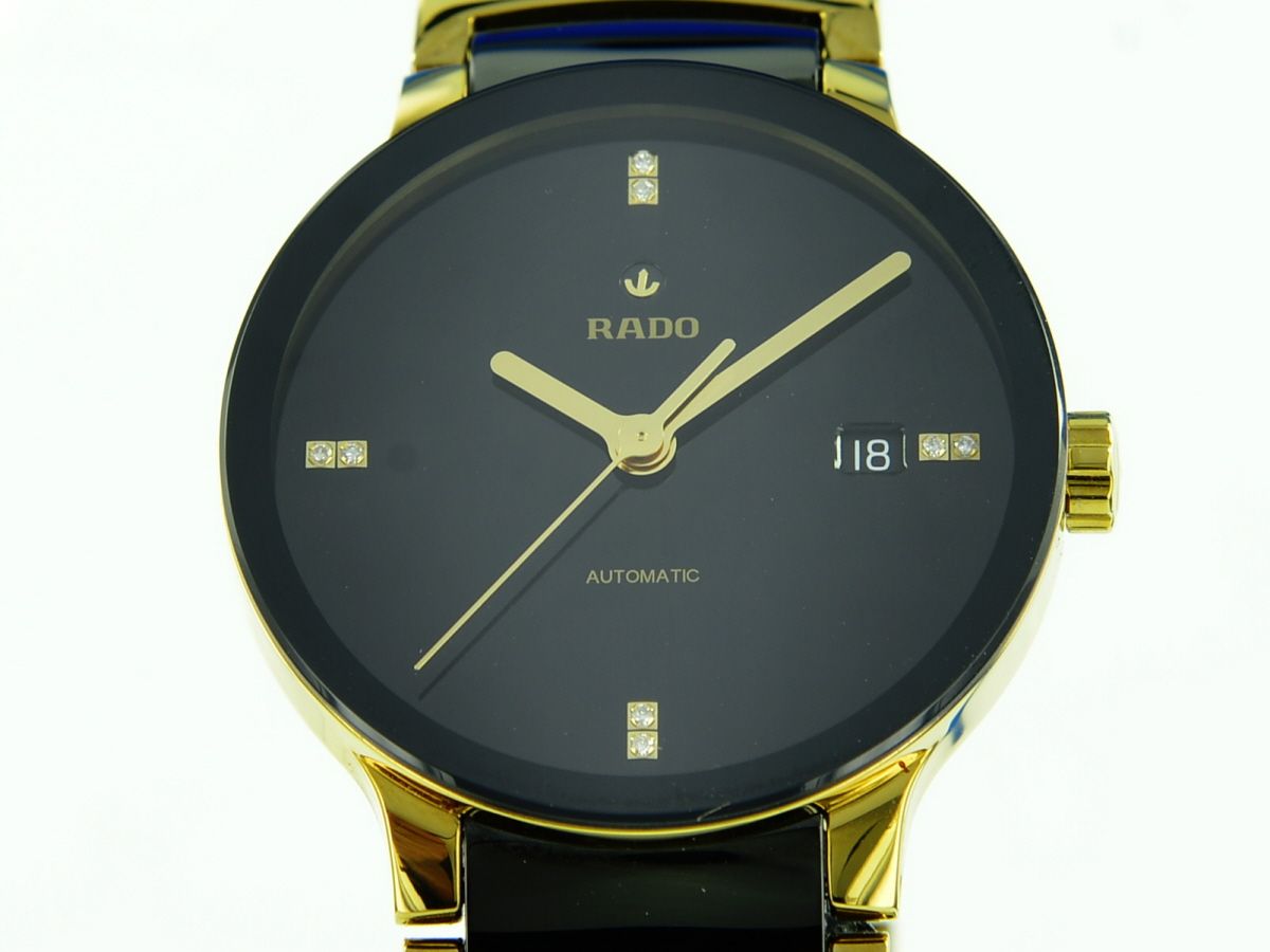 Rado Herrenuhr Centrix Diamonds Keramik Automatik