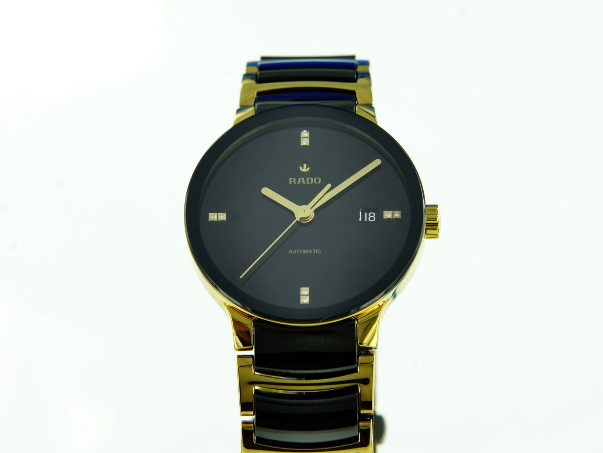 Rado Herrenuhr Centrix Diamonds Keramik Automatik