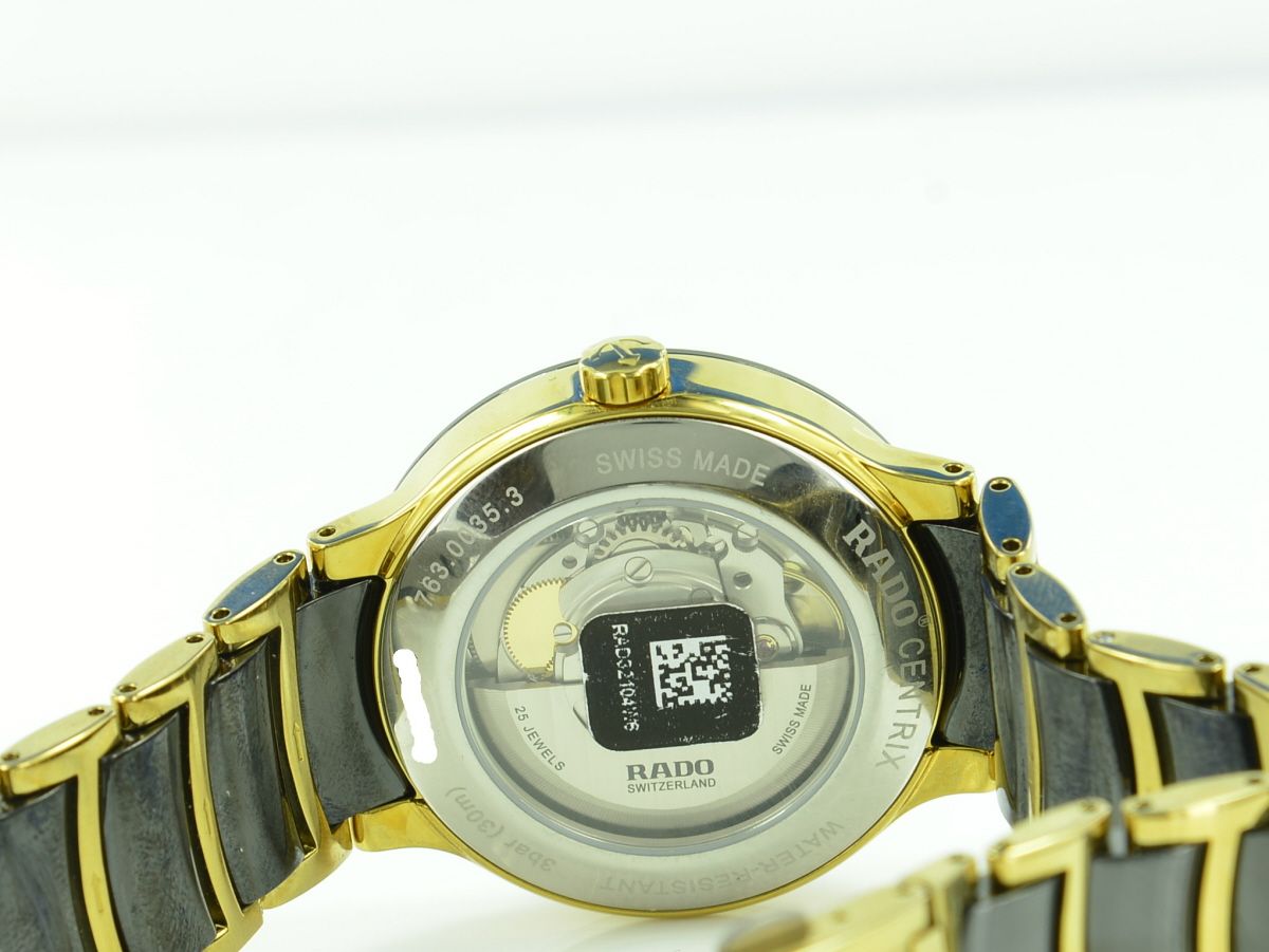 Rado Herrenuhr Centrix Diamonds Keramik Automatik