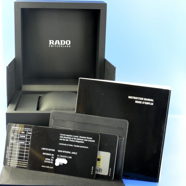 Rado Integral Jubile Limited Edition 888St. Diamanten