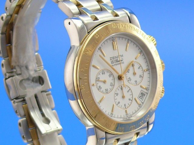 Zenith El Primero Rainbow Chronograph Stahl/Gold