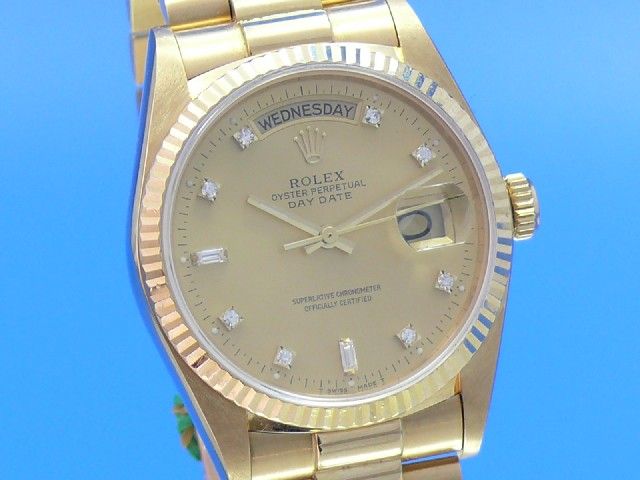 rolex oyster perpetual datejust 18k 750