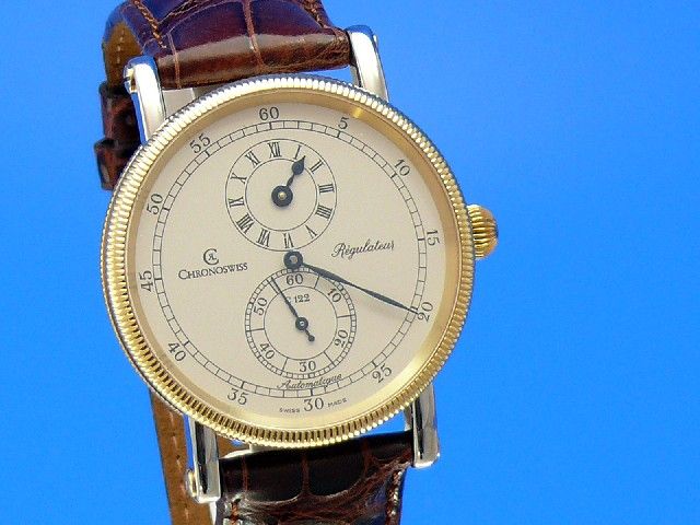Chronoswiss Regulateur Stahl/Gold