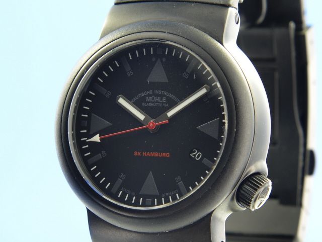 Mhle Glashtte S.A.R. Rescue-Timer Sonderedition DGzRS Hamburg 150 St.