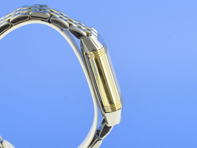 Jaeger-LeCoultre Reverso Duetto Diamanten Stahl / Gold Handaufzug