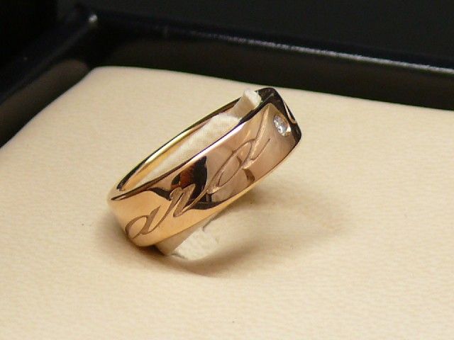 Chopard Ring Chopardissimo gr.53 750K RG UVP 1.220 