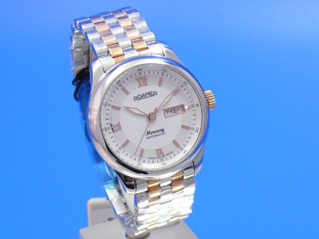 Roamer Mercury Herrenuhr Stahl/Gold (vergoldet)