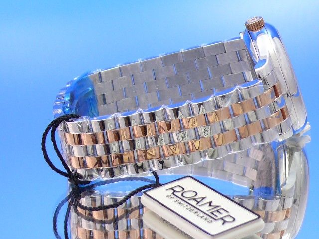 Roamer Mercury Herrenuhr Stahl/Gold (vergoldet)