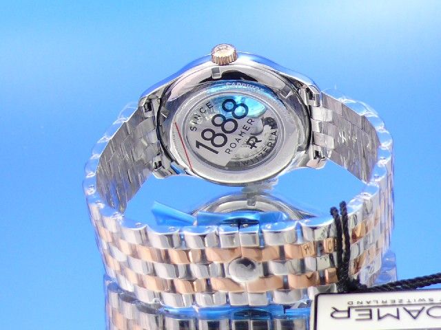 Roamer Mercury Herrenuhr Stahl/Gold (vergoldet)