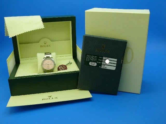 Rolex Air-King 114234 Wei�goldl�nette