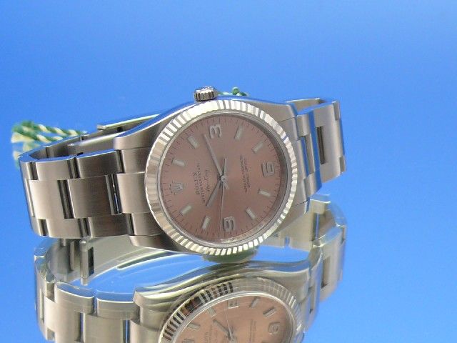 Rolex Air-King 114234 Wei�goldl�nette