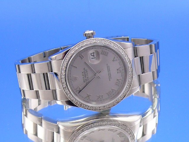 Rolex Datejust 36 mm Original Brillantlnette