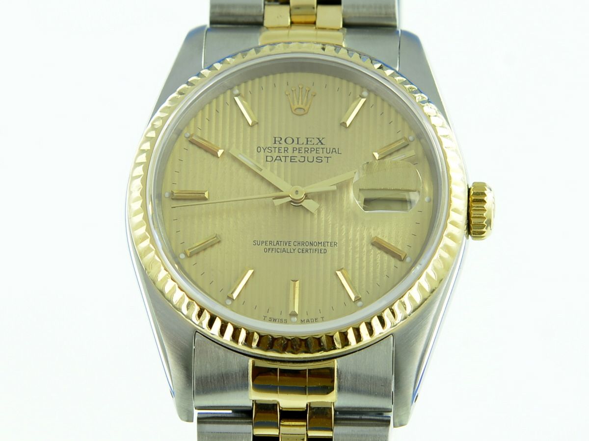Rolex Datejust 36 mm Stahl/Gold