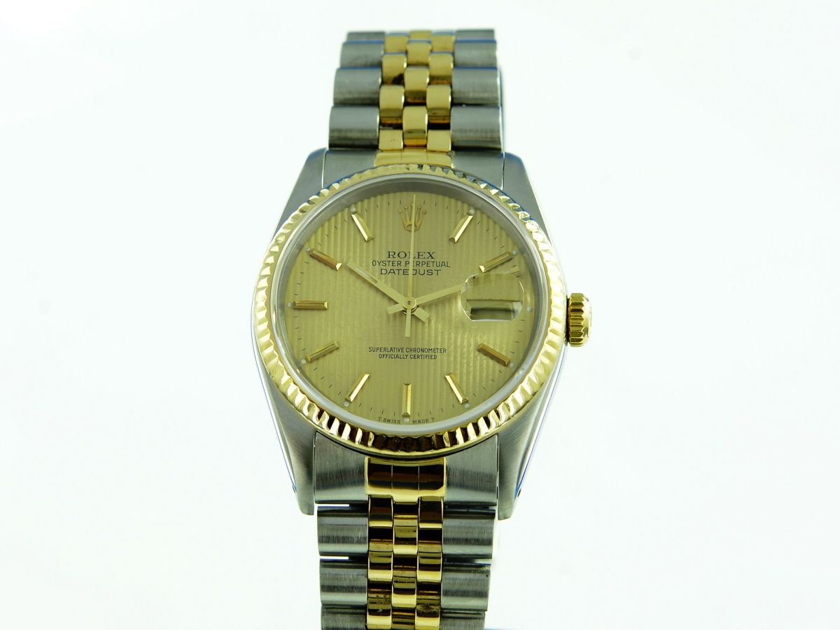 Rolex Datejust 36 mm Stahl/Gold