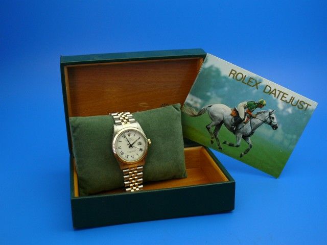 Rolex Datejust Herren Stahl/Gold
