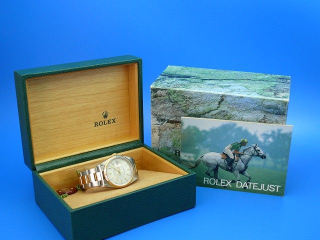 Rolex Datejust Herren Stahl/Gold