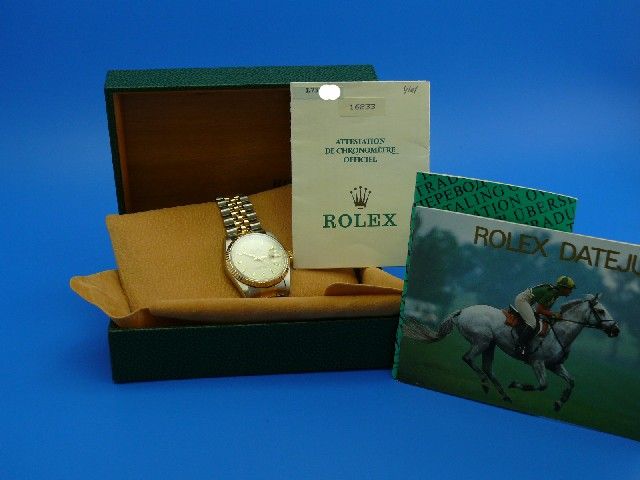 Rolex Datejust Herren Stahl/Gold
