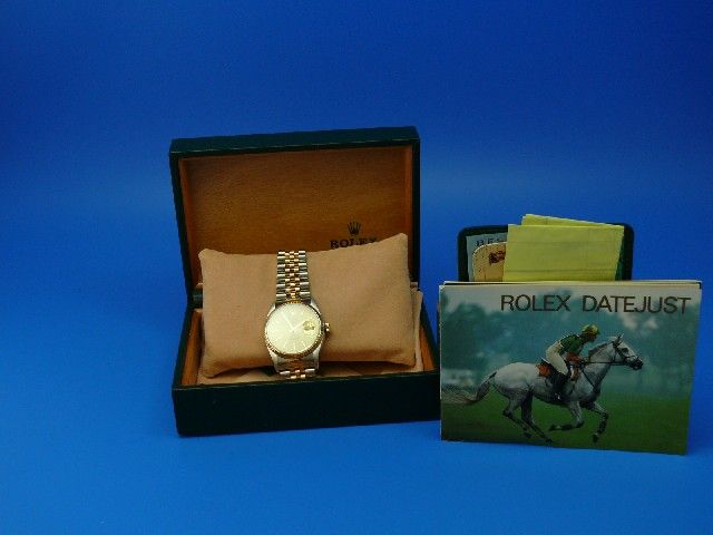 Rolex Datejust Herren Stahl/Gold