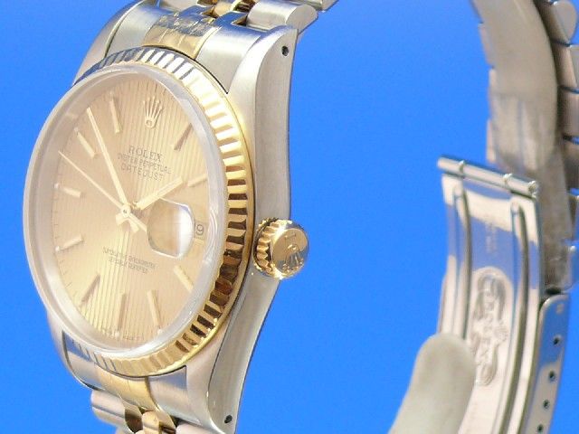 Rolex Datejust Herren Stahl/Gold