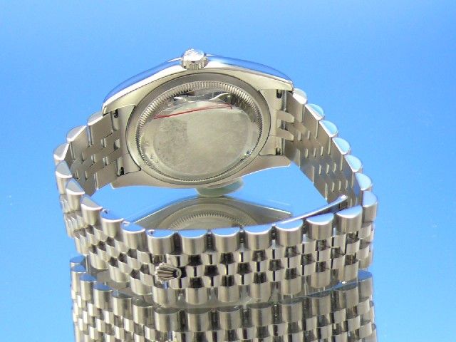 Rolex Datejust Herren Weigold/Diamanten