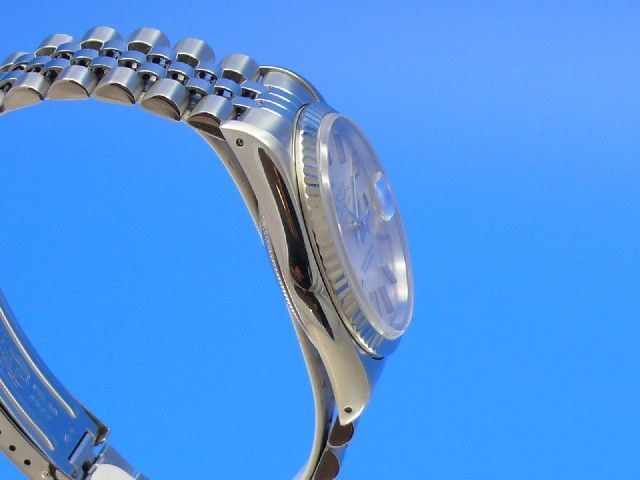 Rolex Datejust Herren Wei�goldl�nette
