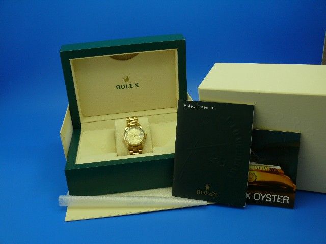 Rolex Datejust Medium 18K Gelbgold