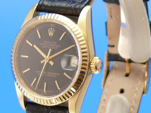 Rolex Datejust Medium 18K Gold