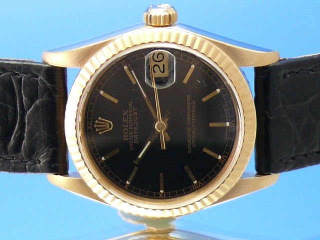 Rolex Datejust Medium 18K Gold