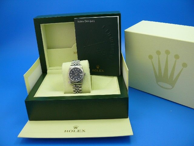 Rolex Datejust Medium Brillant Zifferblatt