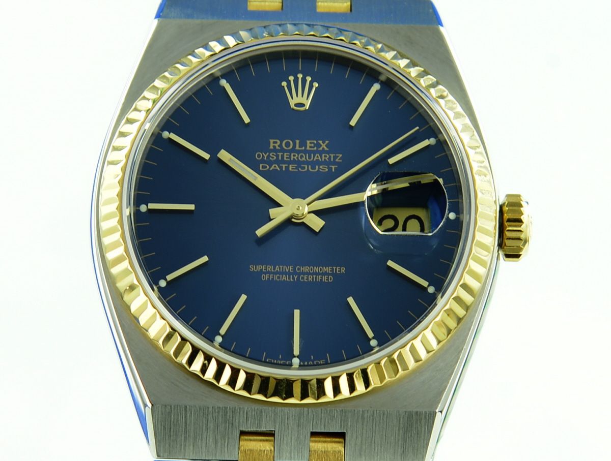 Rolex Datejust Oysterquarz 36 mm Stahl/Gold 17013