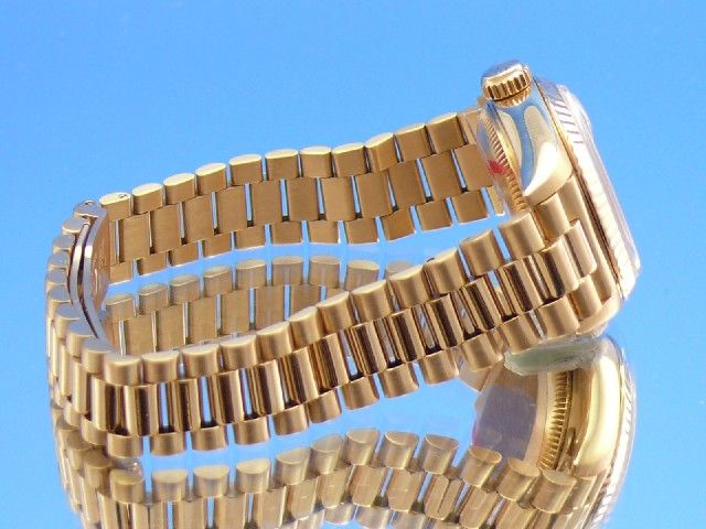 Rolex Lady Datejust 18K/750 Gelbgold Diamant Blatt