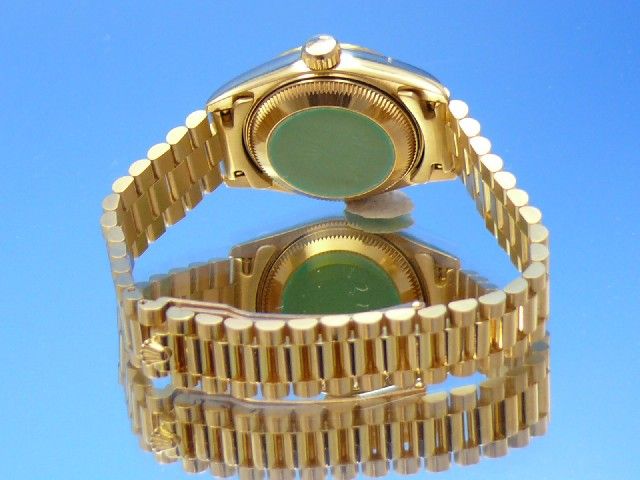 Rolex Lady Datejust 18K/750 Gelbgold Diamant Blatt