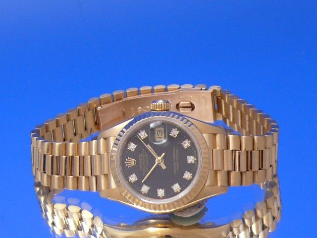 Rolex Lady-Datejust 18K/750 Gold Brillantblatt