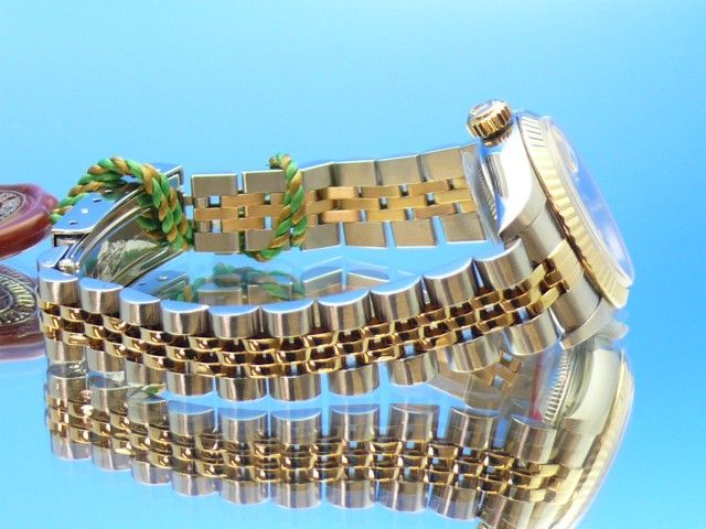 Rolex Lady-Datejust Stahl/Gold Brillant Zifferblatt