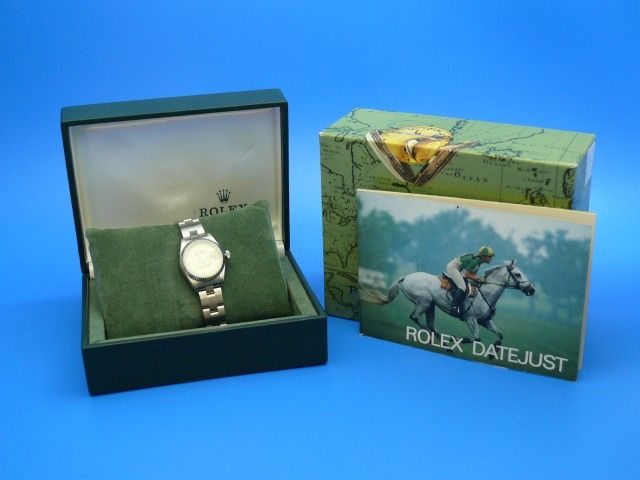 Rolex Lady-Datejust Stahl/Wei�gold L�nette