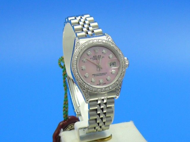 Rolex Lady-Datejust Brilliantziffernblatt & L�nette NICHT ROLEX