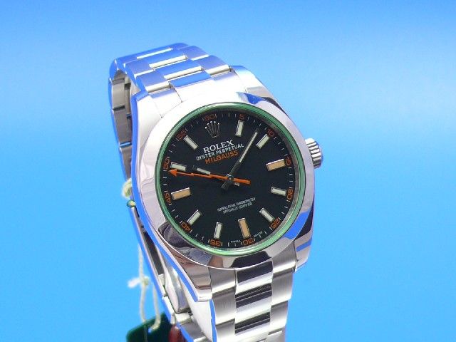Rolex Milgauss 116400GV aus 9/2012
