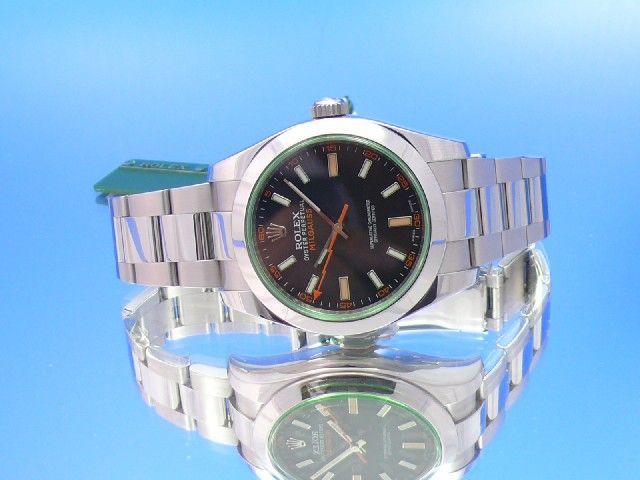 Rolex Milgauss 116400GV aus 9/2012